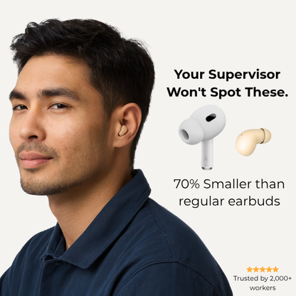 The Cloak Pods - Discreet Earbuds For Work